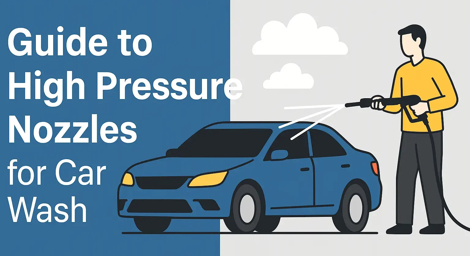 High Pressure Nozzles for car wash