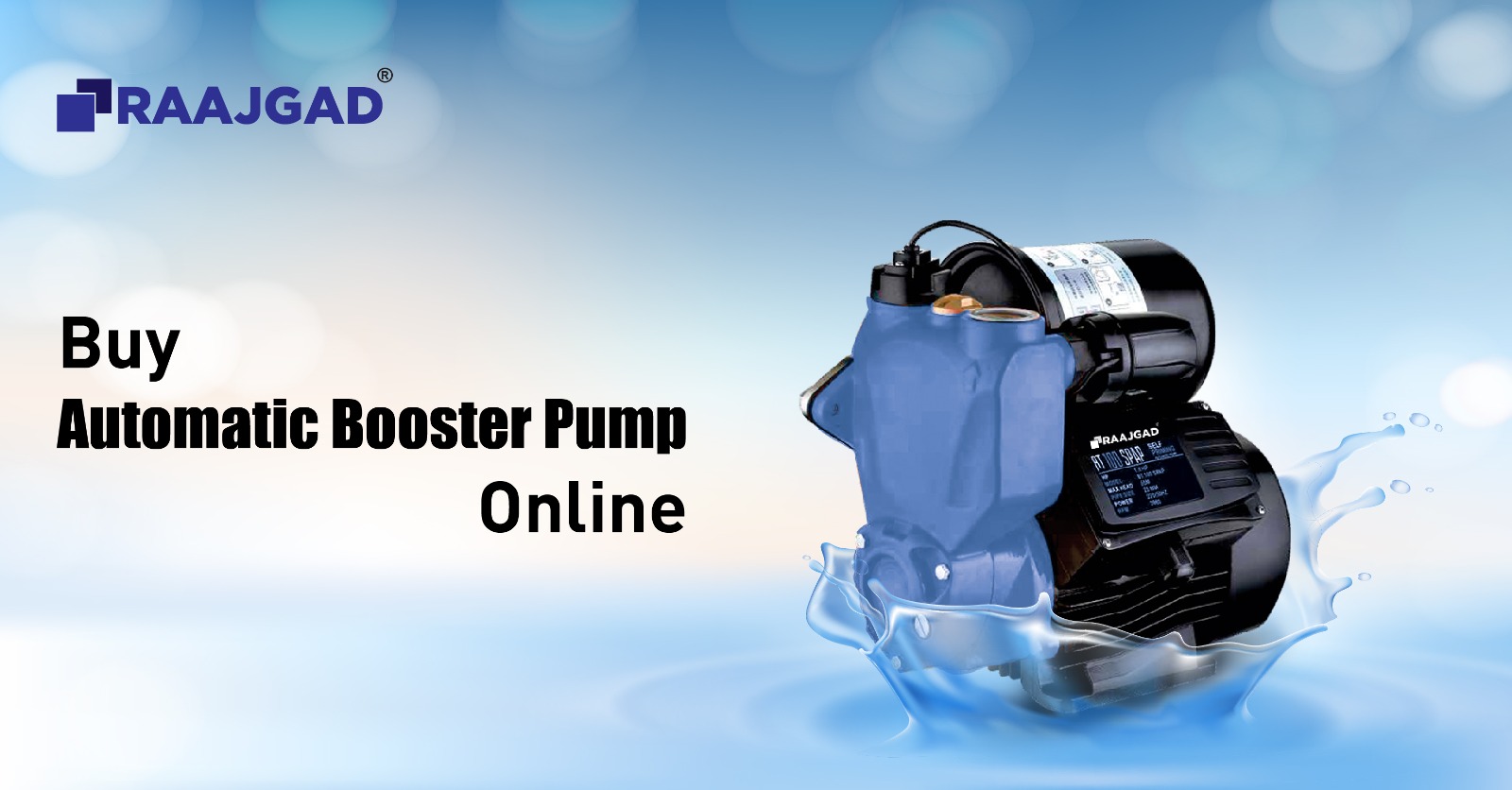 Buy Automatic Booster Pump Online – Raajgad Techno services
