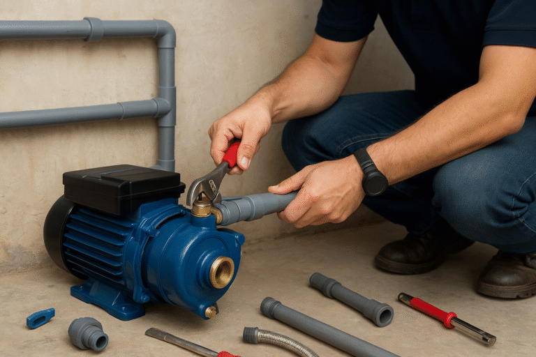 Installation and maintenance of automatic booster pump