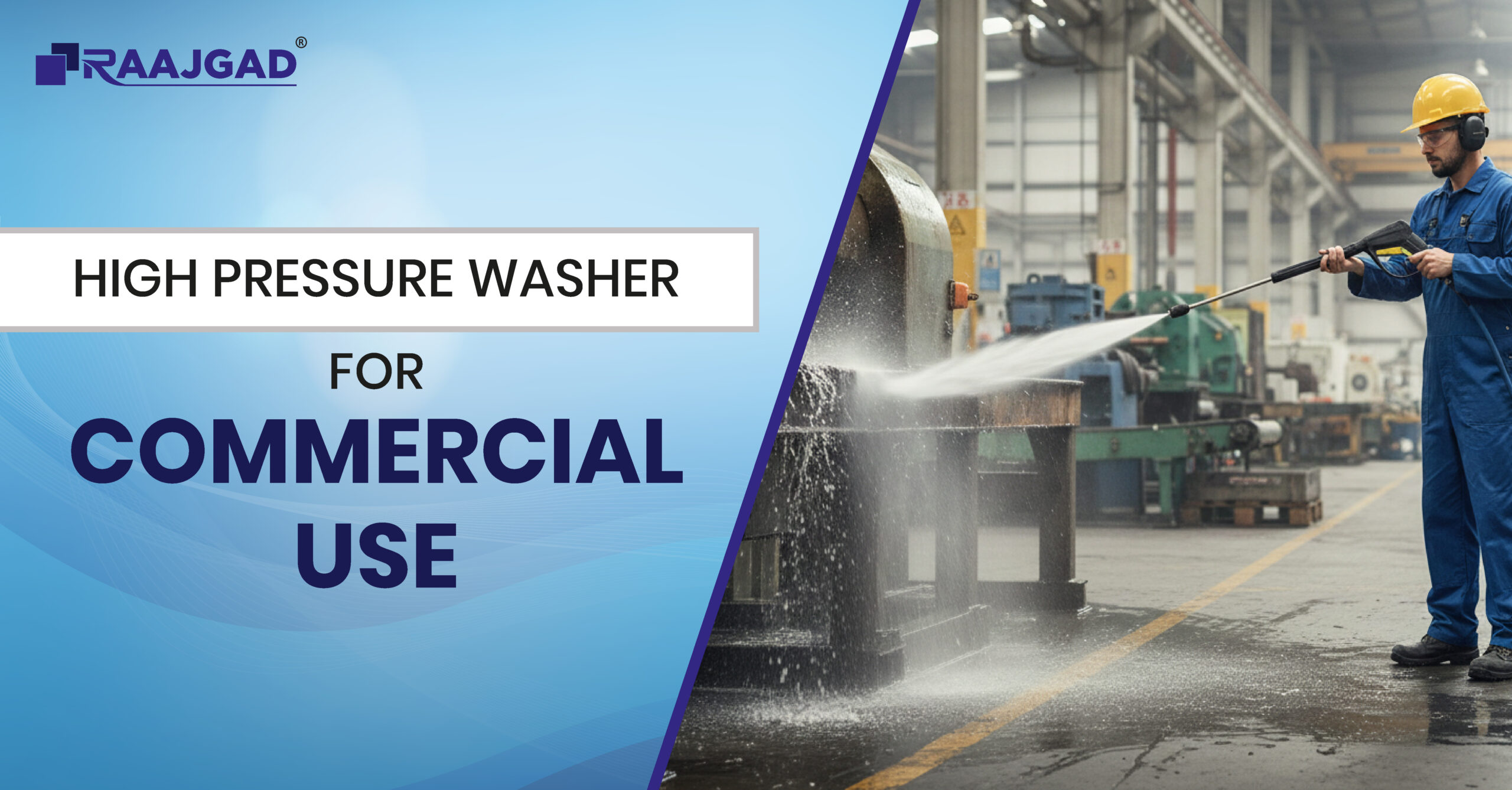 High Pressure Washer for Commercial Use