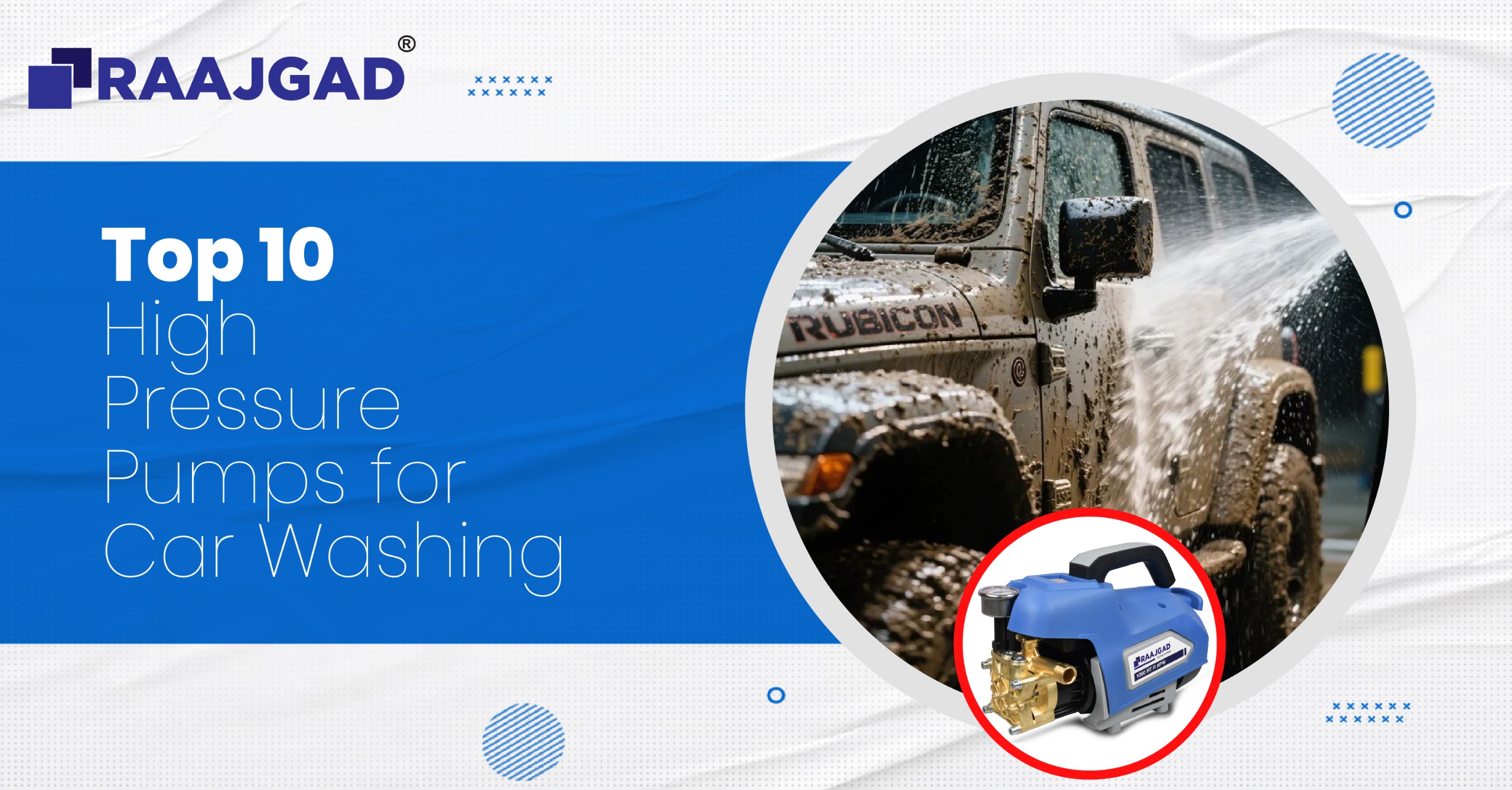 Top 10 High Pressure Pump for car washing